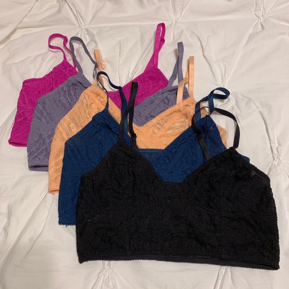 EUC Free People Bralettes - Bundle of 5